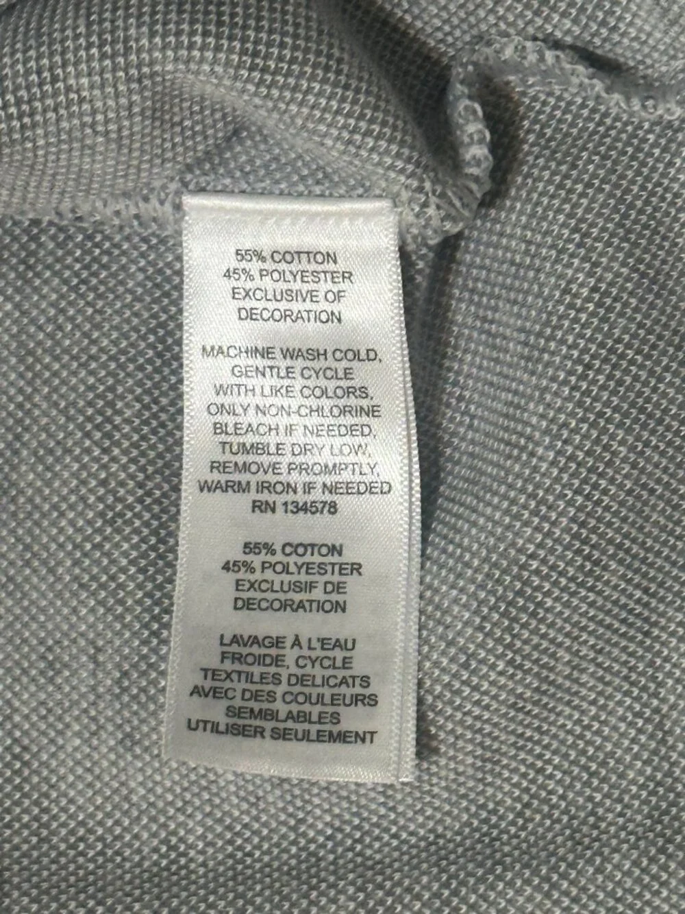 Vineyard Vines Boys Quarter Zip Shep Shirt Grey Stripe Youth L (16)